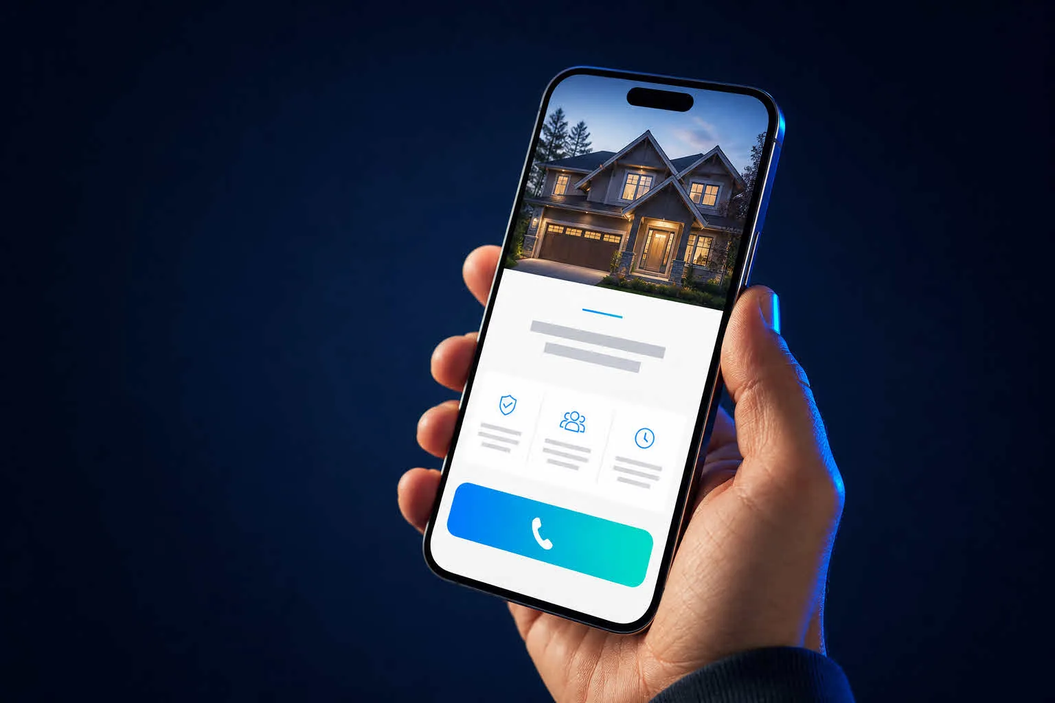 A fast, mobile-first local business website